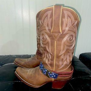 Durango Crush Women's Flag Accessory Western Boot